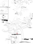 516002286 Наклейка Капота Rotax V1000 4-TEC Для Ski Doo