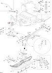 605450900 Кронштейн Крепления Рычагов Для Ski Doo Skandic, Expedition