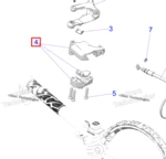 2891121 Блок Курка Газа Для Polaris MATRYX 5465796, 5465797
