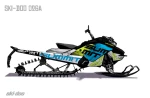 Наклейки VEL На Снегоход Ski Doo Summit Expert 026A