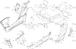 705006994 Панель Порога Правая Черная Для BRP Can Am Commander 705005549, 705004990, 705003939