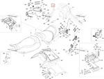 510004988 Стойка Спинки Сиденья Правая Для Ski Doo Expedition