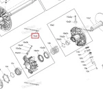 417224865 Паук Ведущего Вариатора Для Ski Doo