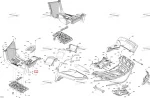 705006818 Гайка Подножки Для BRP Can Am OUTLANDER 2013-2024