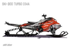 Наклейки VEL На Снегоход Ski Doo Summit Expert TURBO 034A