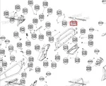705012247 Каркас Задней Правой Двери Черный Для BRP Can Am Maverick 705018472, 705013427, 705015447