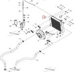 709200072 Радиатор Охлаждения Для BRP Can Am Outlander 2003-2005 703500874