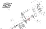 504154893 Адаптер КПП для снегоходов Ski-Doo 504154893 504154893 Адаптер КПП для снегоходов Ski-Doo 504154893