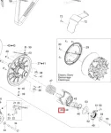 417127459 Хеликс Вариатора Для Ski Doo SKANDIC