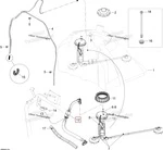 605352618 Шланг Топливный С Фильтром Для Ski Doo Skandic, Expedition 600 H.O. SDI 605356033, 605356277