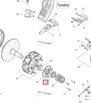 417223155 Чашка Пружины Вариатора Для Ski Doo