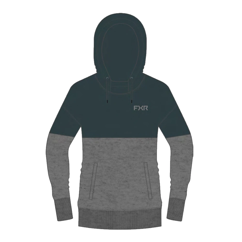 Толстовка FXR Stripe Dark Steel/Grey Heather, M, 242218-0307-10