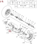 MP-42-1009 MAX POWER Шаровая Опора Рычага Верхняя, Нижняя Для CF, Yamaha 37S-23549-01-00, 37S-23549-00-00, 5FU-F3549-00-00, Honda 51355-HN0-A01