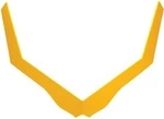 860200092 Основание Ветрового Стекла Желтое Для Ski Doo REV XP 517303607, 860200091