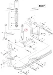 415033300 Амортизатор Задней Подвески Для Ski Doo