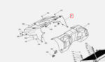 709200556 Корпус выноса радиатора Can-Am BRP XMR