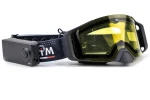 Очки с подогревом AiM Pro Accu Heated Goggles Black Matt с желтой магнитной линзой 31-105