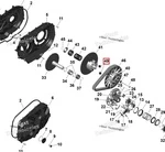 420229582 Ролик Ведомого Вариатора Для BRP Can Am OUTLANDER