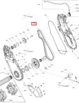 504153759 Цепь КПП 116 Звеньев Для Ski Doo Gen4