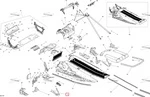 518326767 Кронштейн Левый Для Ski Doo MXZ 600 RS