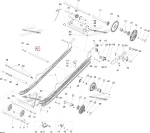 503191418 Ось Задней Подвески Для Ski Doo Expedition, Skandic, TUNDRA