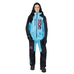 Комбинезон с утеплителем Женский FXR Recruit F.A.S.T. Black/Sky Blue/E.Pink 232913-1053