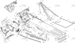 518330160 Подножка Задняя Левая Для Ski Doo 518330523, 518329123
