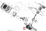 420219746 Коленвал Двигателя Для BRP Can Am 420219745, 420219665 420219746 Коленвал Двигателя Для BRP Can Am 420219745, 420219665