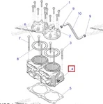 3023972 Блок Цилиндров Для Polaris PATRIOT 9R