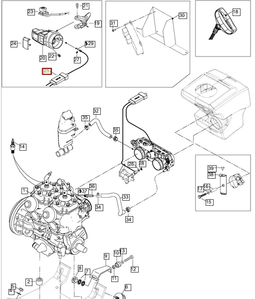 512059362 Тросик Газа Для Ski Doo