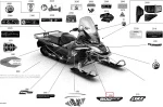 516009687 Наклейка '900 ACE TURBO' Для Боковой Панели Для BRP Lynx