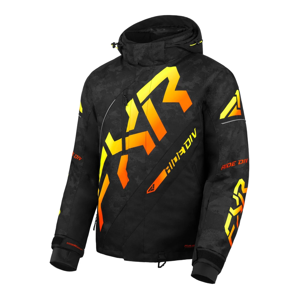 Куртка FXR CX с утеплителем Black Camo/Inferno, M, 240021-1226-10