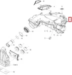 508000790 Корпус Воздушного Фильтра Для Ski Doo Skandic, Expedition
