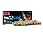 GB520GXW-120 RK CHAINS Цепь для мотоцикла 520 до 1200 см³ (золотая, с сальниками XW-RING)