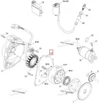 420650195 Прокладка Генератора Для BRP Can Am Rally 175 2004