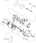 410209800 Пружина Щетки Стартера Для Ski Doo