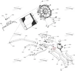 509001034 Бачок Расширительный Охлаждающей Жидкости Для Ski Doo EXPEDITION, GRAND TOURING 900 ACE TURBO