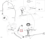 605356033 Шланг Топливный С Фильтром Для Ski Doo Skandic, Expedition 600 H.O. SDI 605356277, 605352618