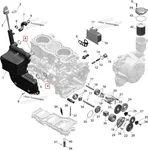 420931632 Кольцо Уплотнительное Для Ski Doo 1200 420931634