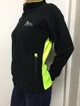 Флисовая Кофта Женская VEL Zip Black/Hi-Vis