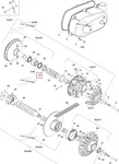 420627573 Втулка Пружины Вариатора Для BRP Can Am Quest, Traxter