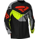 Джерси FXR PODIUM MX JERSEY Black/Grey/Hi Vis/Nuke Red 203301-1005