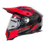 Шлем с подогревом визора 509 Delta R3L Ignite Carbon Vermillion Ops F01005101-102
