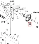 503191099 Кольцо Задней Подвески Для Ski Doo