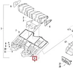 1670-980 Нижняя Часть Воздушного Корпуса Для Arctic Cat Bearcat