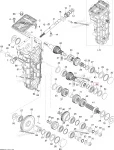 617394352 Шайба КПП Для Ski Doo Expedition, Skandic M617394352