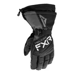 Перчатки FXR Hybrid Helium Leather Gauntlet Black 220814-1000