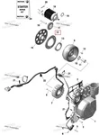 420659260 Корпус Обгонной Муфты Стартера Для Ski Doo 420659261, 420659263