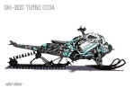 Наклейки VEL На Снегоход Ski Doo Summit Expert TURBO 033A