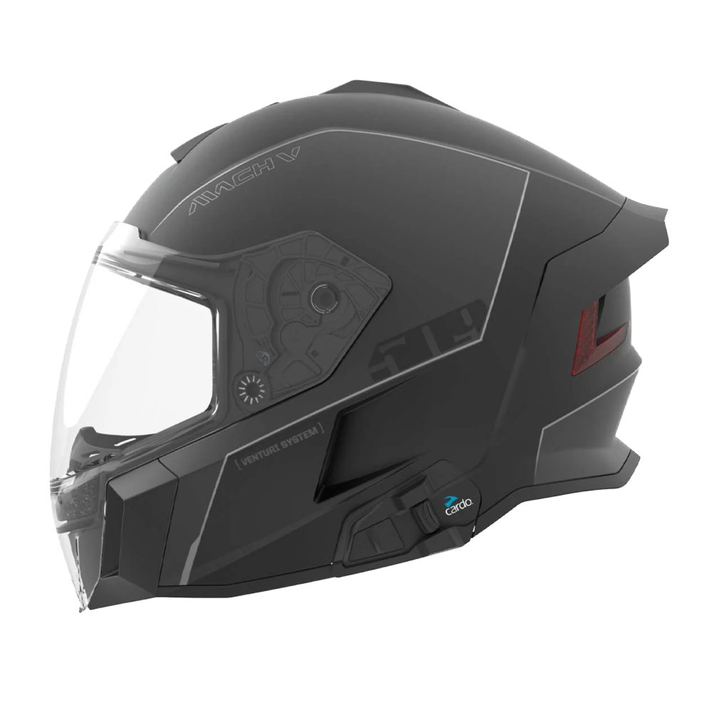 Шлем 509 Mach V Commander Gunmetal, F01018800-051